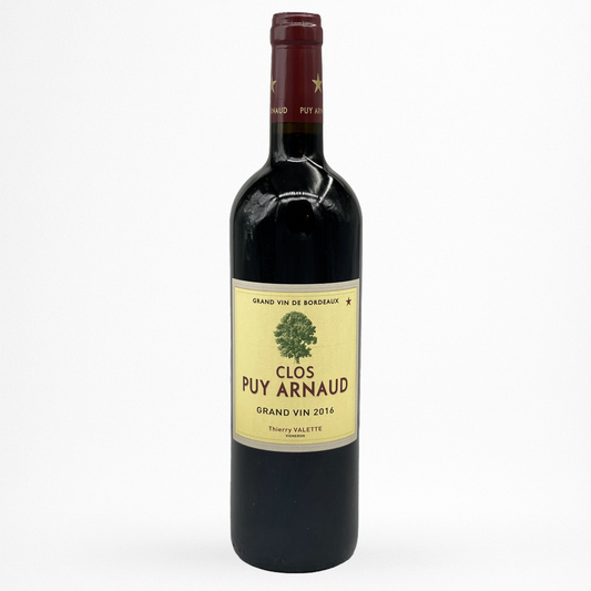 Bouteille de vin Clos Puy Arnaud - Grand Vin - 2016 - Vin de Castillon Côtes de Bordeaux