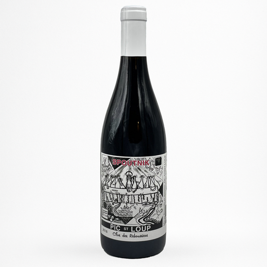 Bouteille de vin Clos des Reboussiers - Spoutnik - 2018 - Vin de Pic Saint-Loup