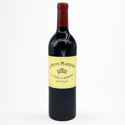 Bouteille de vin Clos du Marquis - La Petite Marquise - 2018 - Vin de Saint-Julien