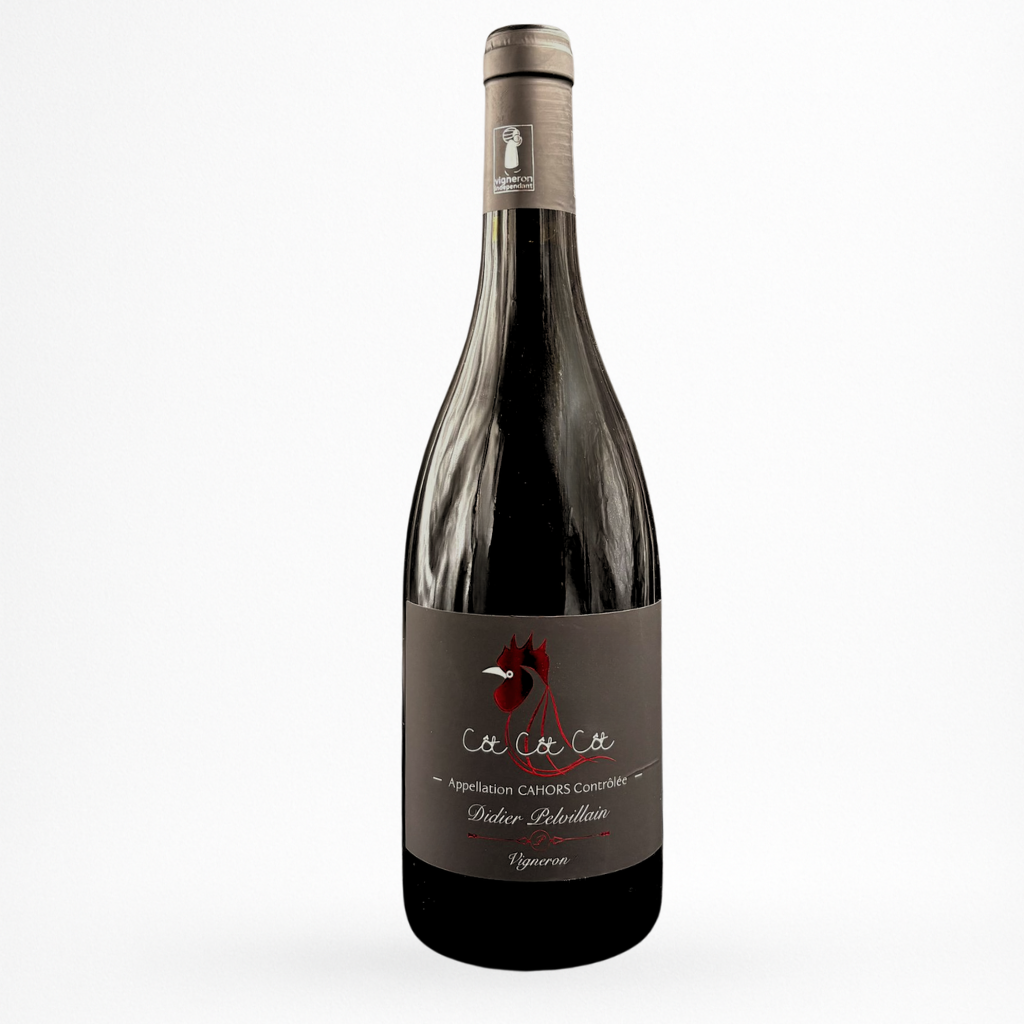 Bouteille de vin Didier Pelvillain Côt Côt Côt 2022 AOC Cahors