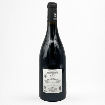 Contre etiquette bouteille de vin Didier Pelvillain - Mise à nu - 2020 - Vin de Cahors
