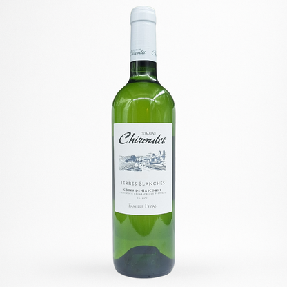 Bouteille de vin Domaine Chiroulet - Terres Blanches - Blanc - 2023 - Vin de Côtes de Gascogne