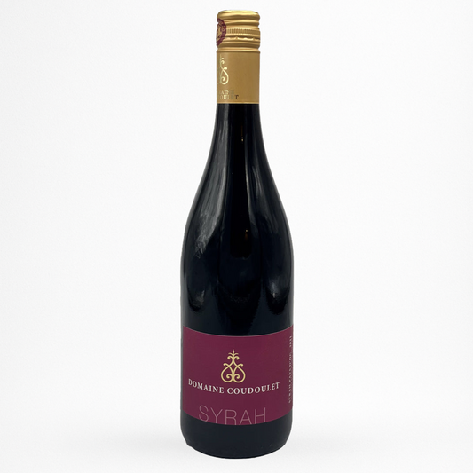 Bouteille de vin Domaine Coudoulet - Syrah - 2021 - Vin d'IGP Pays d'OC