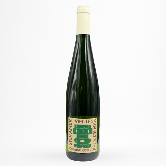 Bouteille de vin Domaine Ostertag Les Vieilles Vignes de Sylvaner 2024 AOC Alsace