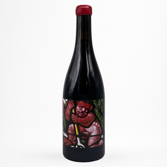 Domaine de l’Ecu – Méphisto 2018 (Vin de France), vin rouge, bouteille 75 cl à capsule cire rouge, packshot sur fond blanc.