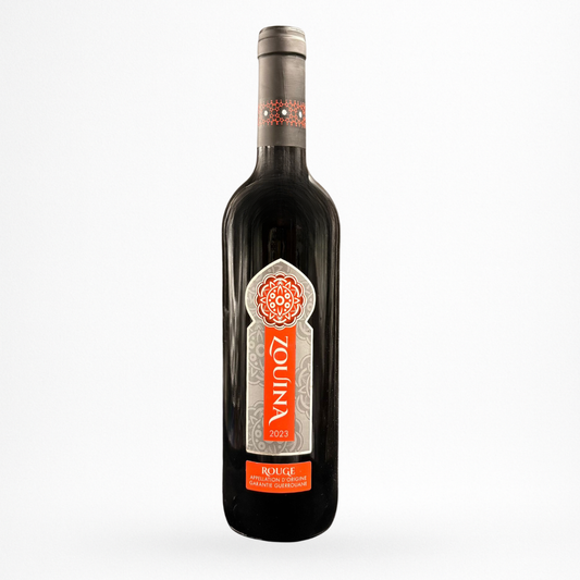 Bouteille de vin Domaine de la Zouina 2023 AOC Guerrouane