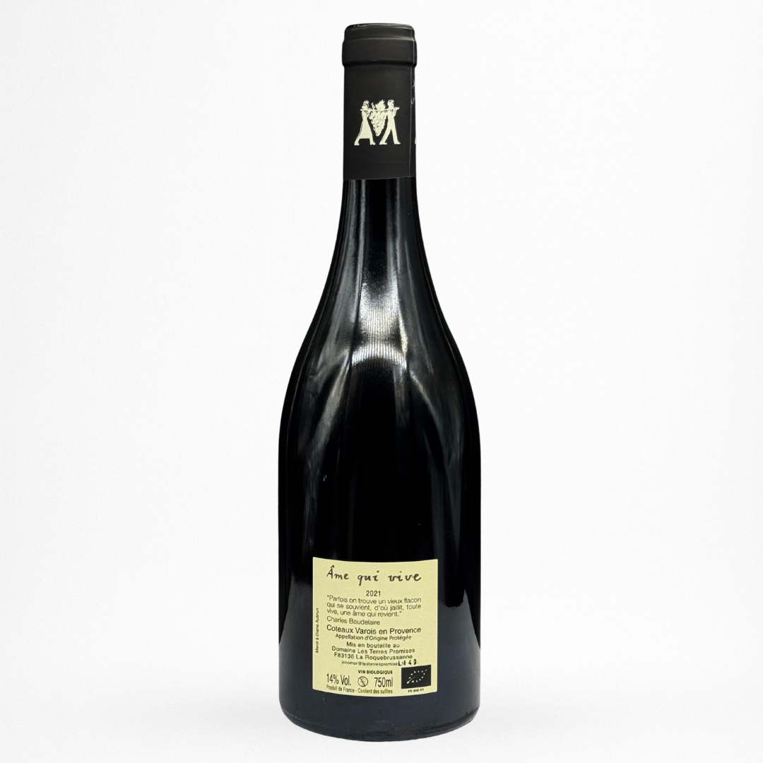 Domaine les Terres Promises - Ame qui vive - 2021 - Vin de France