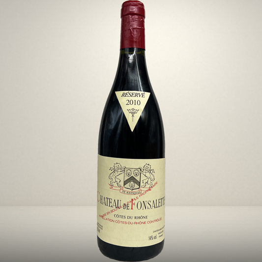 Emmanuel Reynaud - Château de Fonsalette - 2010 - Vin de Côtes-du-Rhône