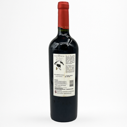 Finca Sophenia – Estate Reserva Malbec 2019 – Uco Valley – contre etiquette vin d’Argentine
