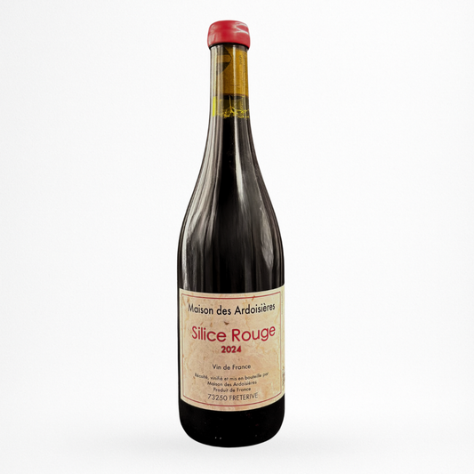 Bouteille de vin Maison des Ardoisières Silice Rouge 2024 AOC Vin de Savoie