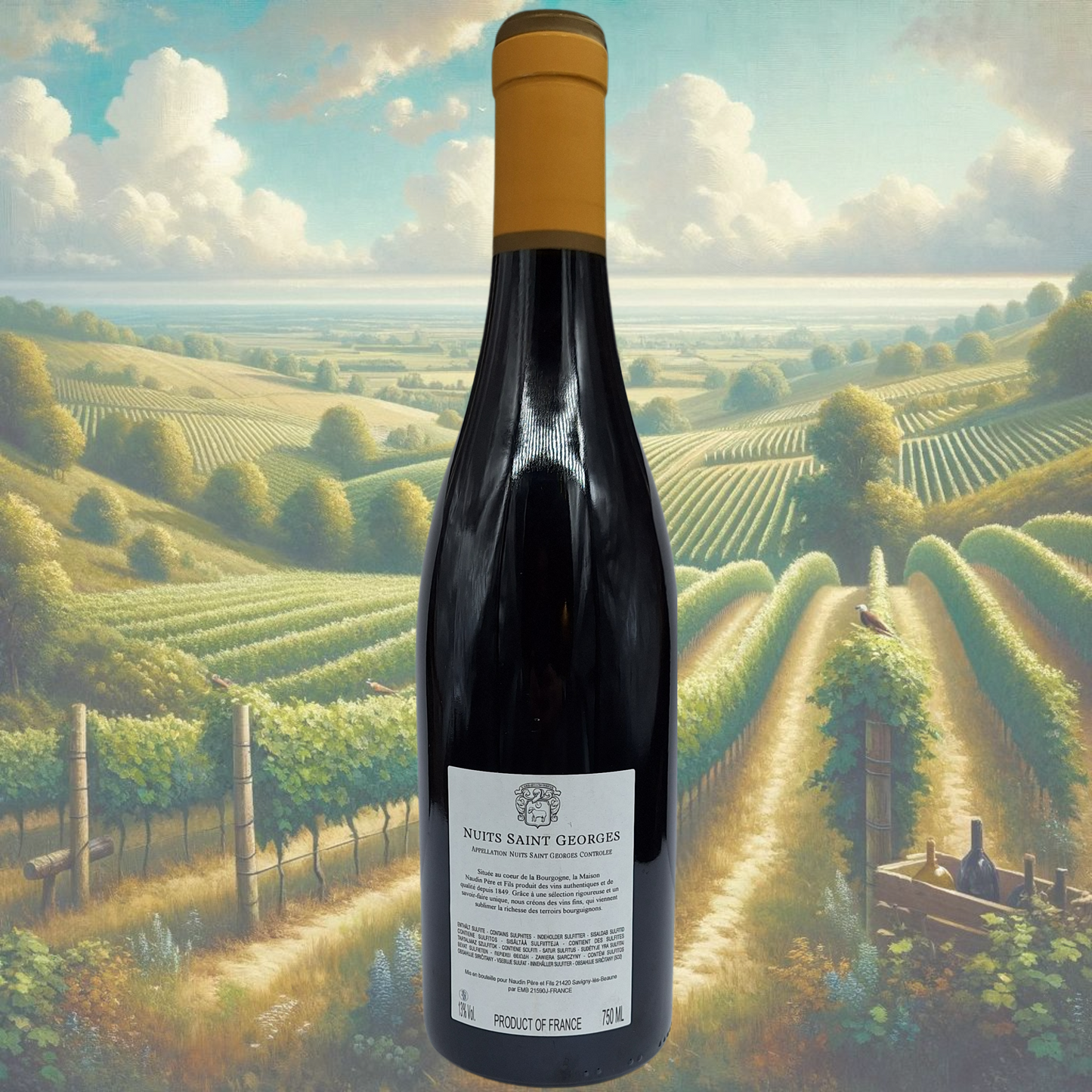 Naudin - Nuits-Saint-Georges - 2018 - Vin de Nuits-Saint-Georges