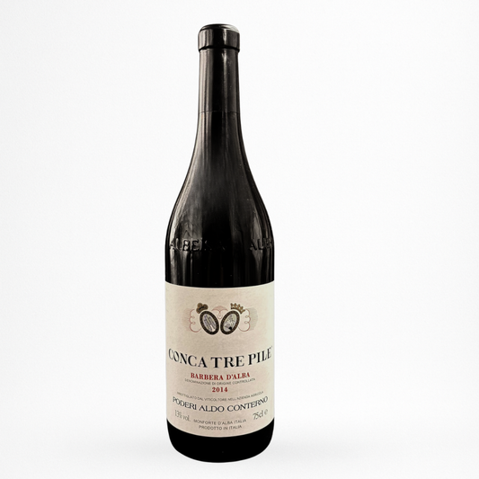 Bouteille de vin Poderi Aldo Conterno Conca Tre Pile 2014 AOC Barbera d’Alba
