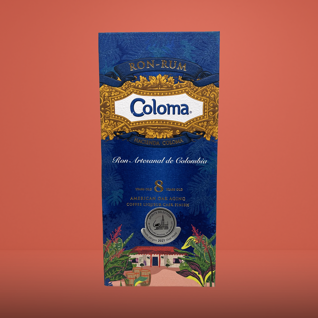 Rhum Coloma - 8 ans - Rhum de Colombie