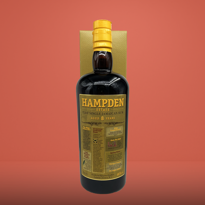 Rhum Hampden - 8 ans - Rhum de Jamaïque