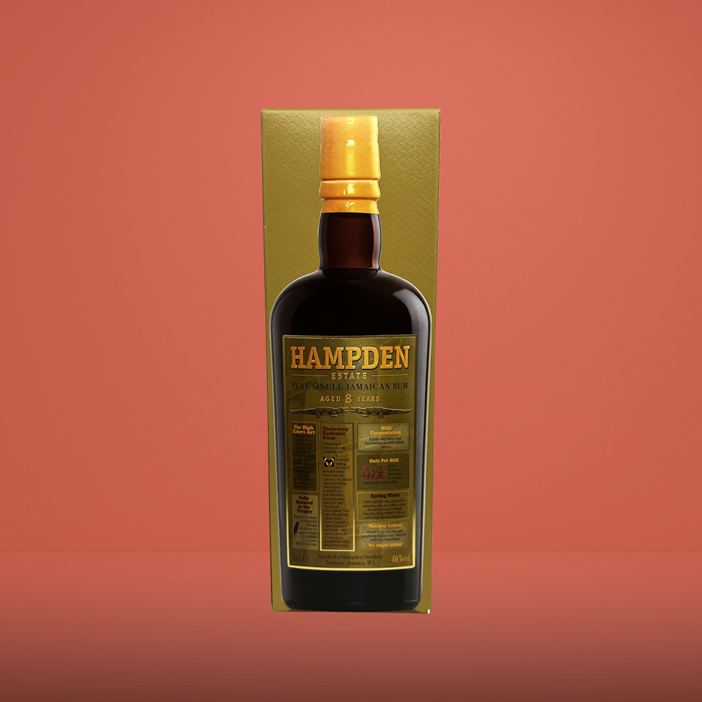 Rhum Hampden - 8 ans - Rhum de Jamaïque