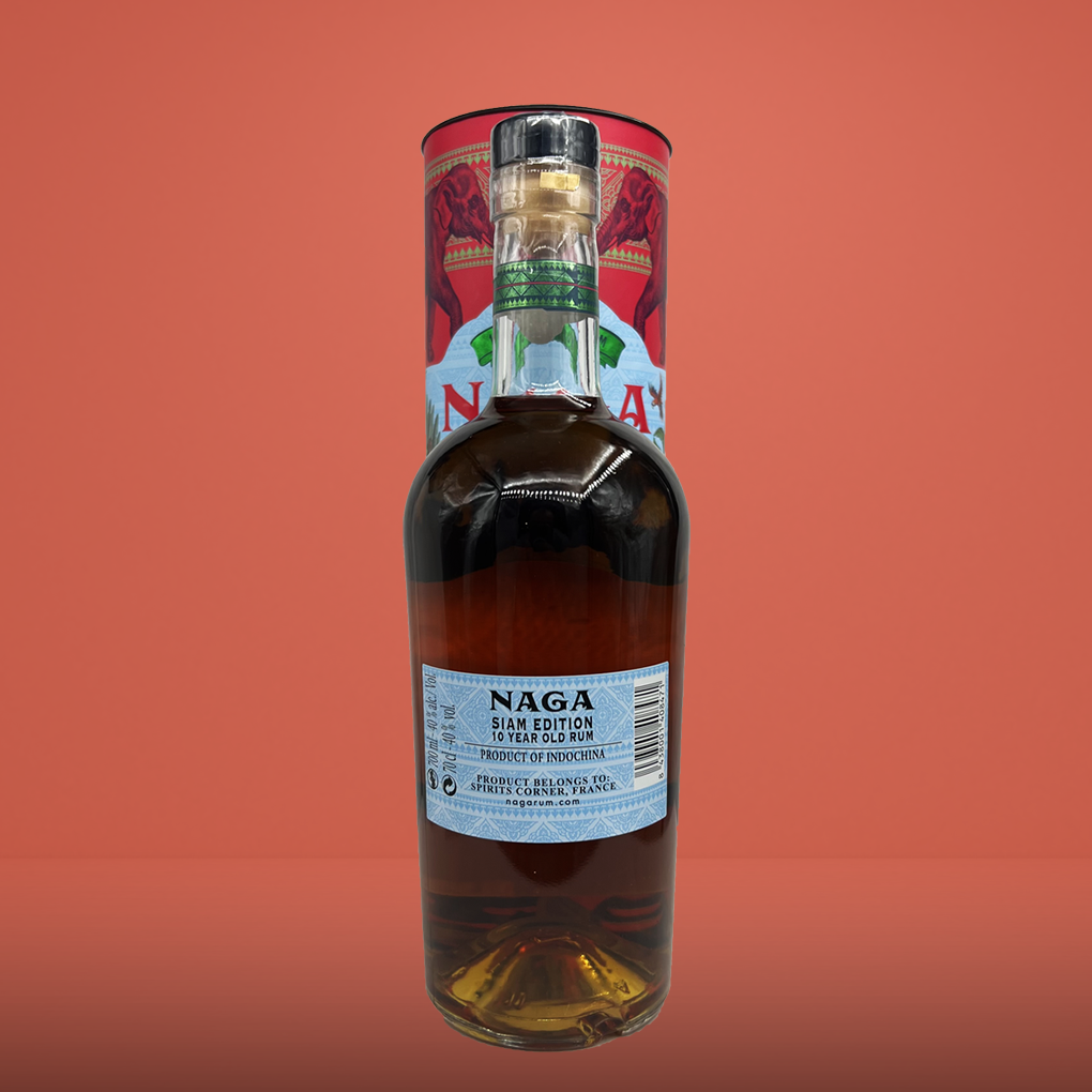 Rhum Vieux Naga - Edition Siam - Rhum d'Indonésie