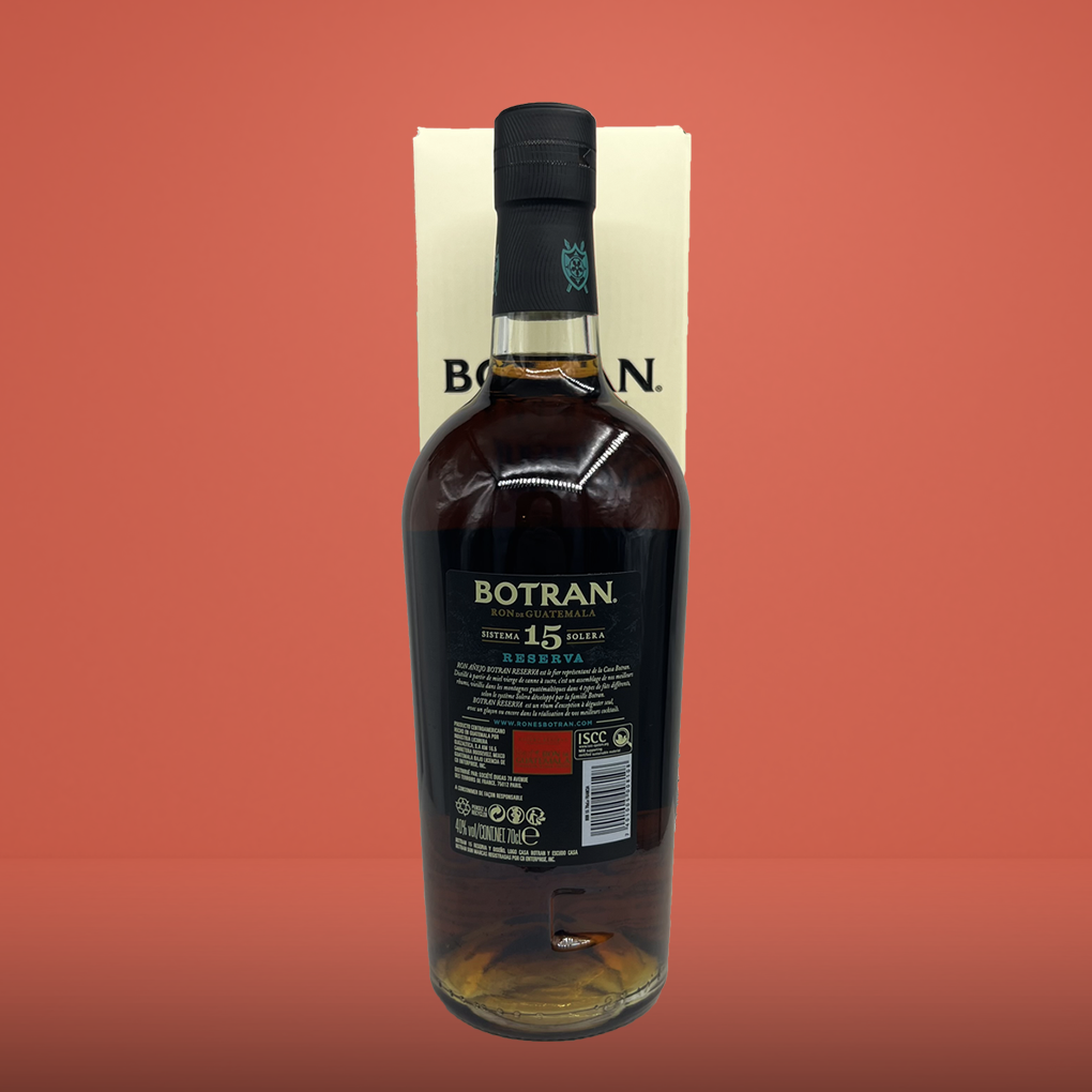 Botran - 15 ans - Gran Reserva - Rhum du Guatemala