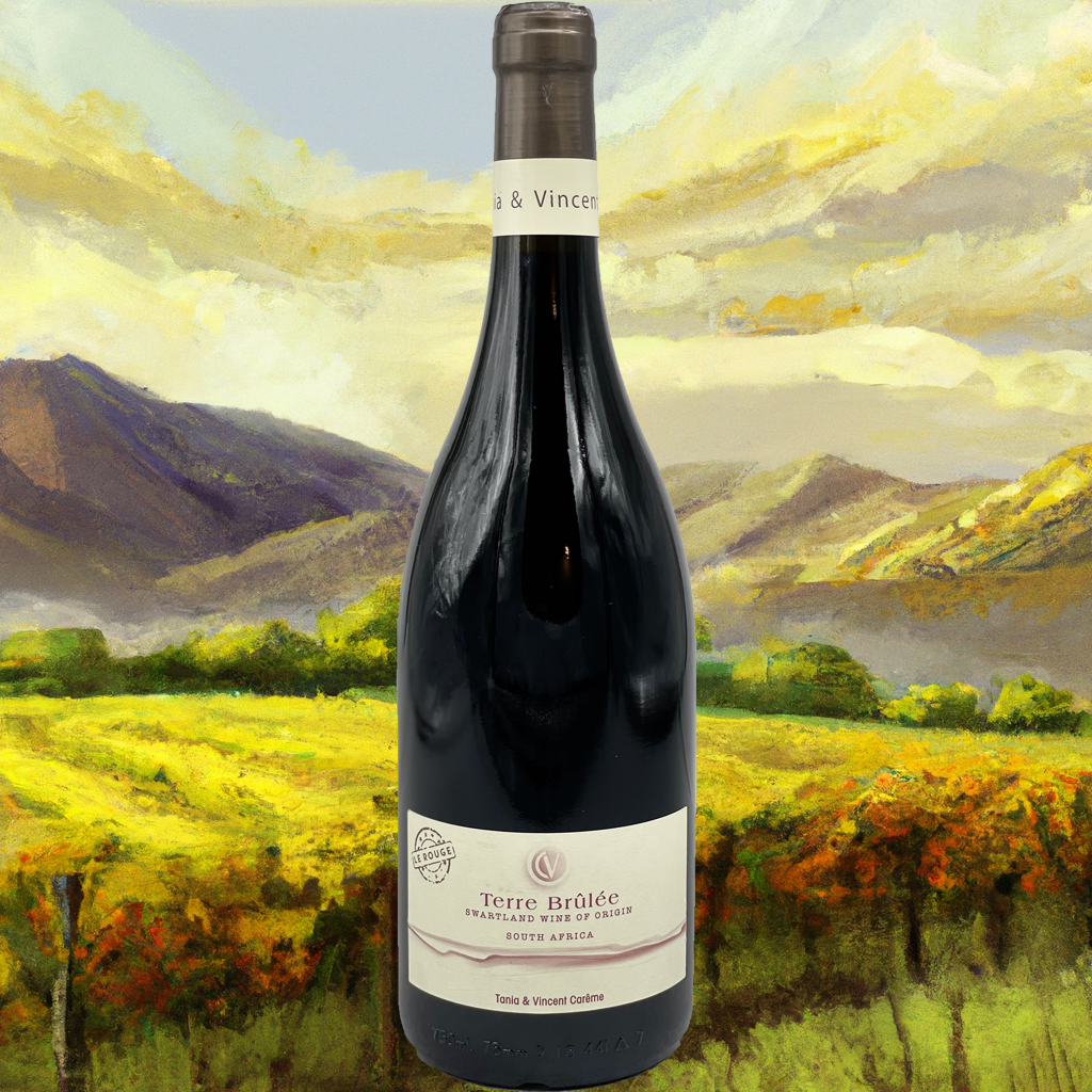 Domaine Vincent Carême - Terre Brûlée Le Rouge - 2018 - Swartland - Vin d'Afrique du Sud