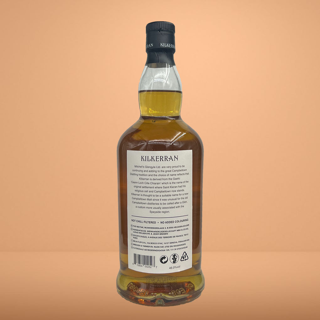 Kilkerran - 12 ans - Single Malt - Whisky d'Ecosse