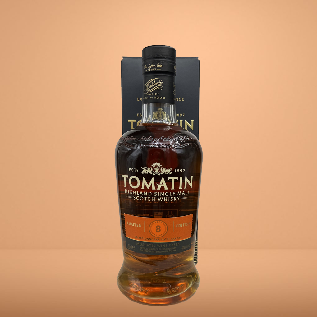 Tomatin 8 ans - Moscatel Cask - Single Malt - Whisky d'Ecosse