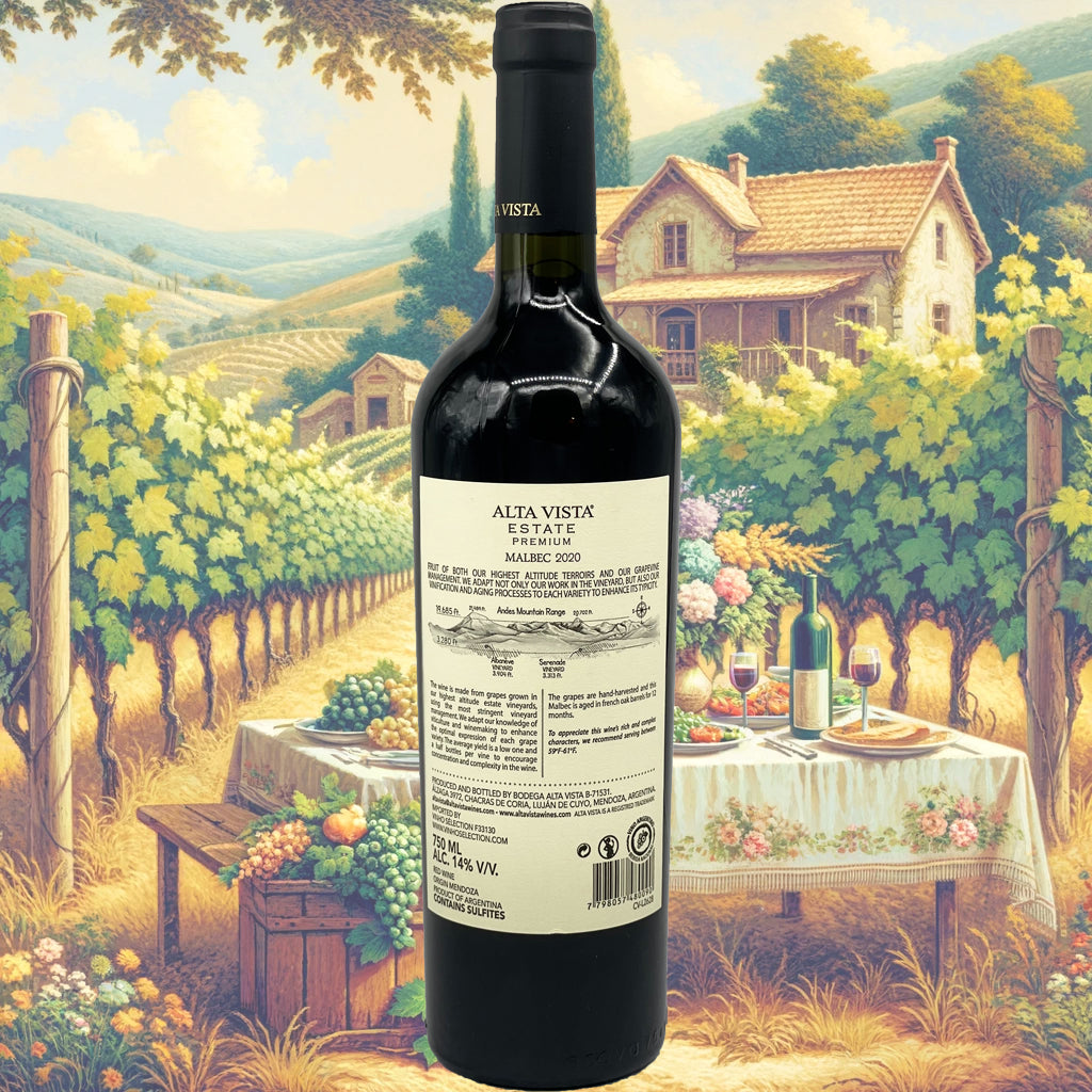 Alta Vista Estate - Malbec Premium - 2021 - Mendoza - Vin d'Argentine