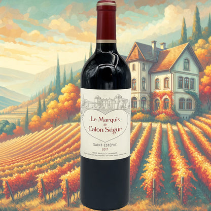 Château Calon Ségur - Le Marquis de Calon Ségur - 2017 - Vin de Saint-Estèphe