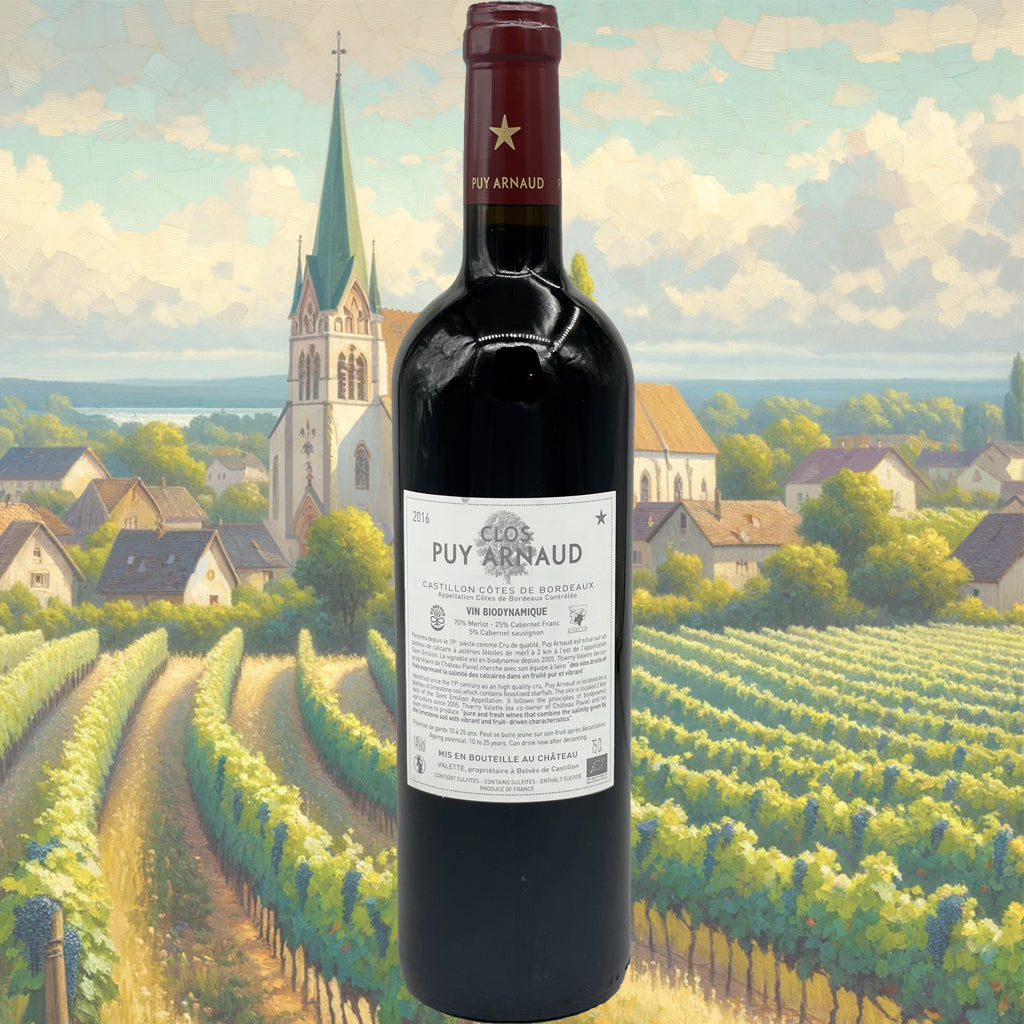 Clos Puy Arnaud - Grand Vin - 2016 - Vin de Castillon Côtes de Bordeaux