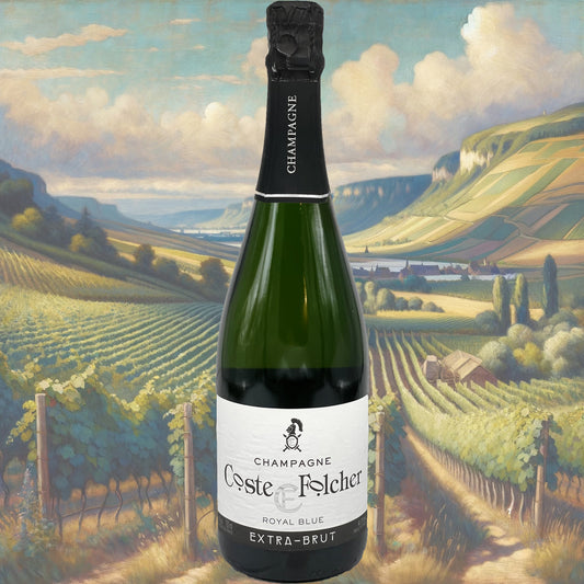 Coste Folcher - Royal Blue Extra Brut - Champagne