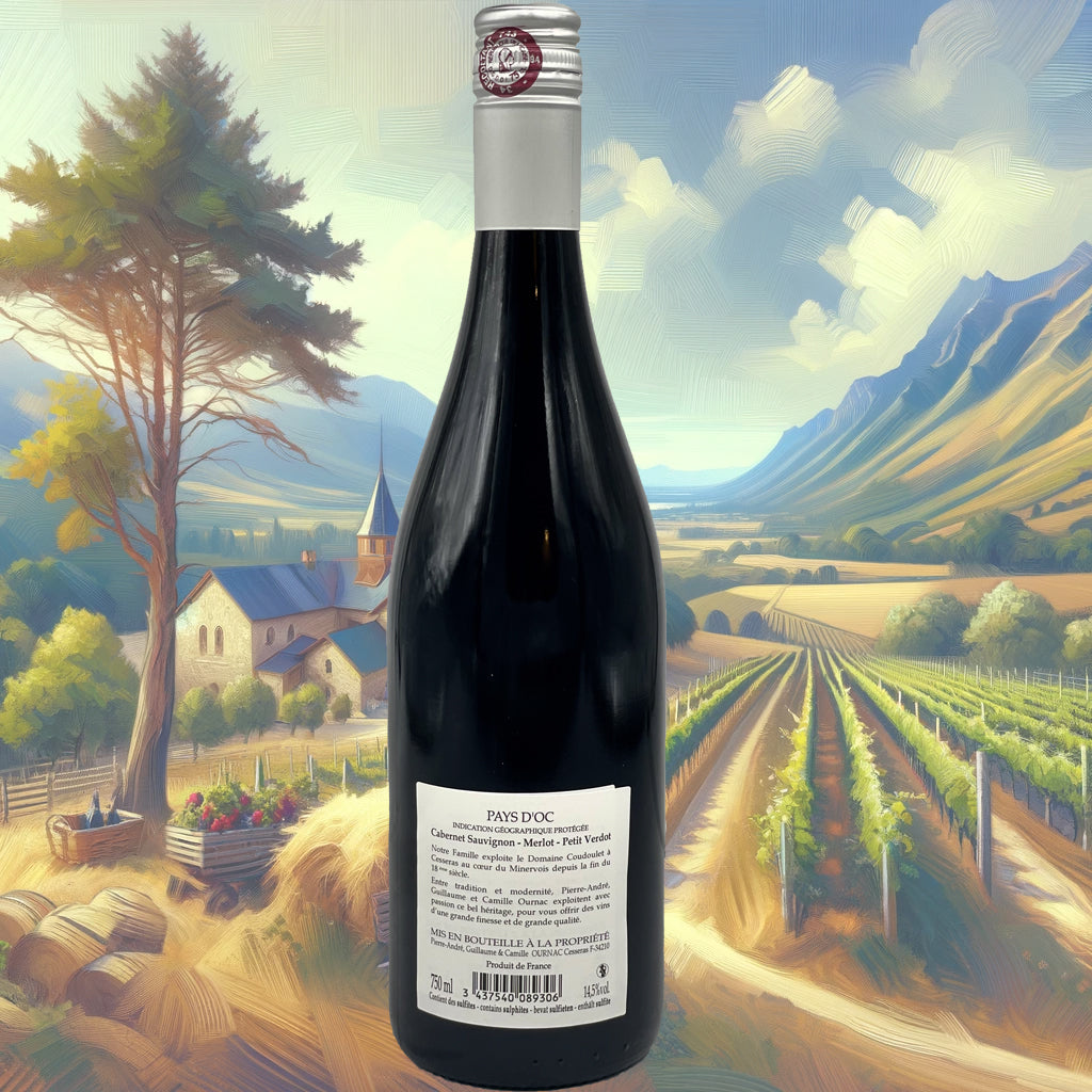 Domaine Coudoulet - Le Rouge de Fontgaline - 2018 - Vin d'IGP Pays d'OC