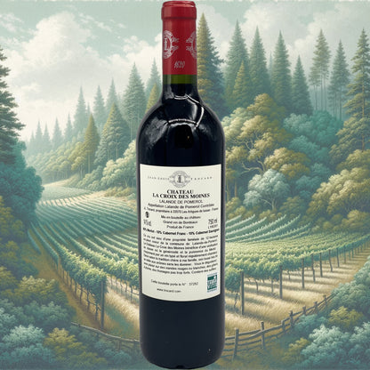 Château la Croix des Moines - 2019 - Vin de Lalande-de-Pomerol