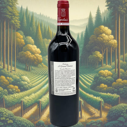 Château le Grand Verdus - Grande Réserve - 2016 - Vin de Bordeaux Supérieur