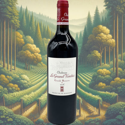 Château le Grand Verdus - Grande Réserve - 2016 - Vin de Bordeaux Supérieur