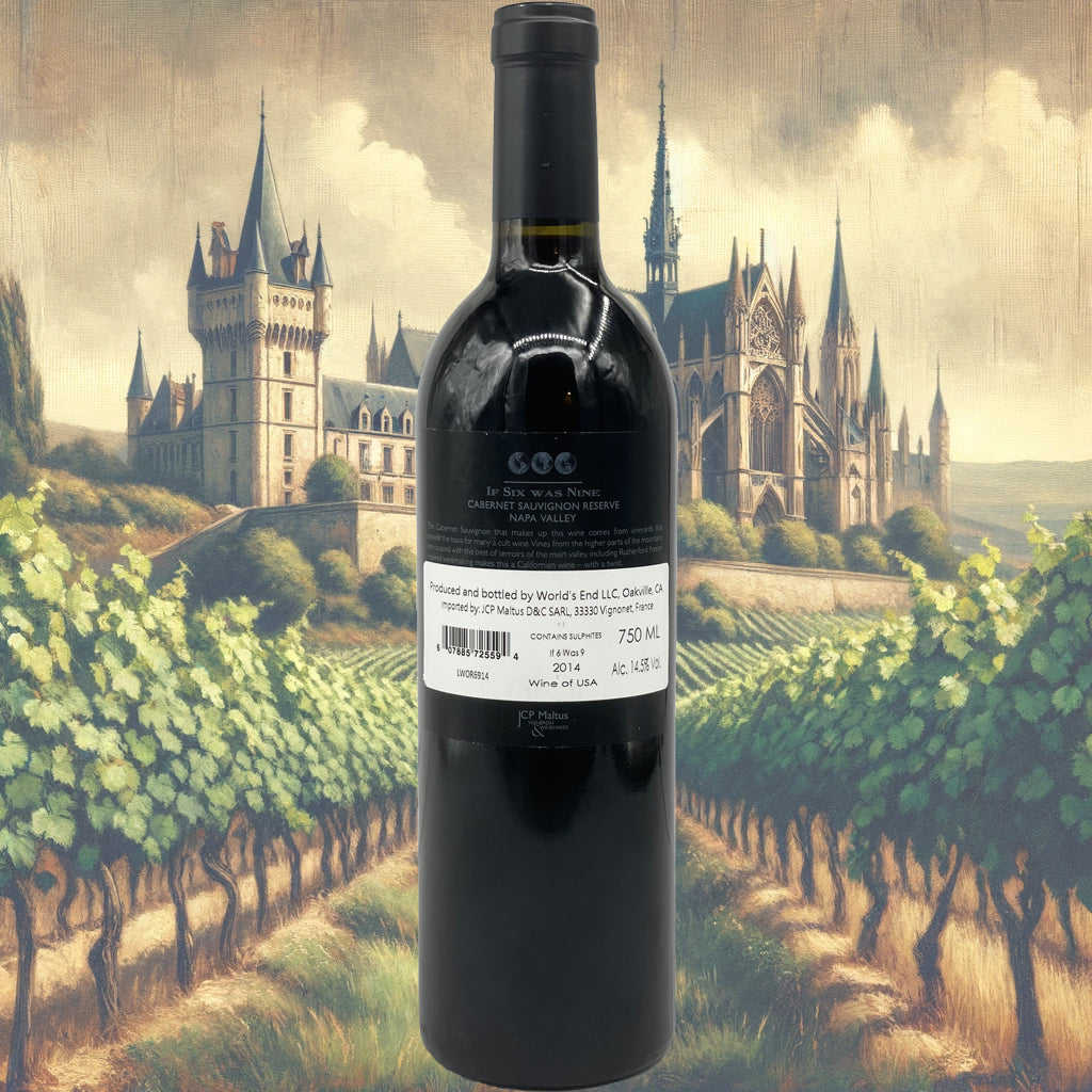 JCP Maltus - World's End - If Six Was Nine - 2014 - Napa Valley - Vin des Etats-Unis