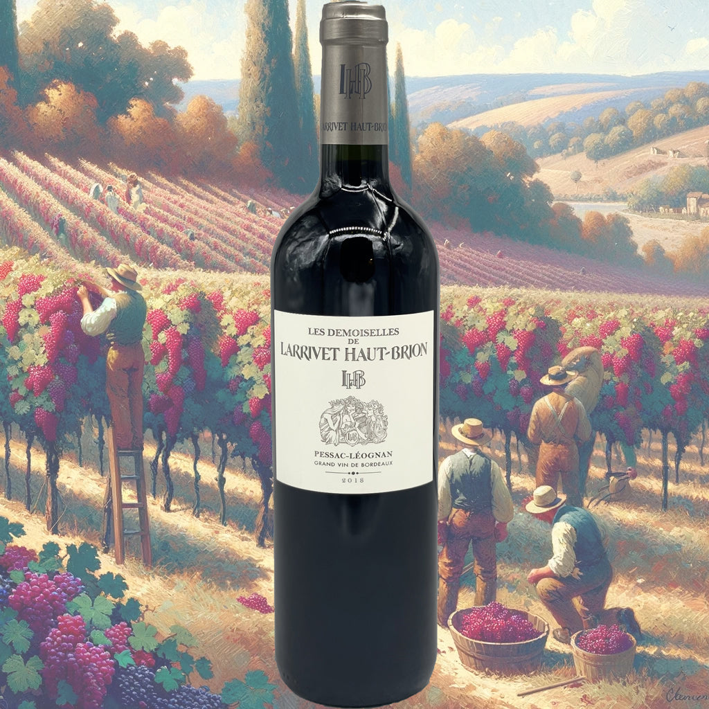 Château Larrivet Haut-Brion - Les Demoiselles de Larrivet Haut-Brion - 2018 - Vin de Pessac-Léognan