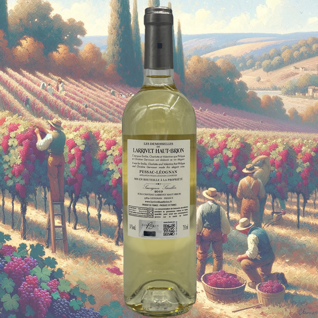 Château Larrivet Haut-Brion - Les Demoiselles de Larrivet Haut-Brion Blanc - 2019 - Vin de Pessac-Léognan