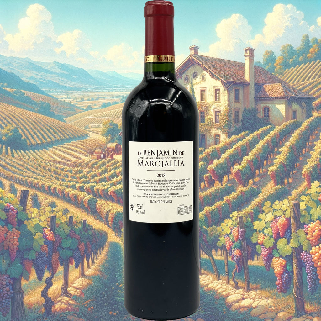 Château Marojallia - Le Benjamin de Marojallia - 2019 - Vin du Haut-médoc