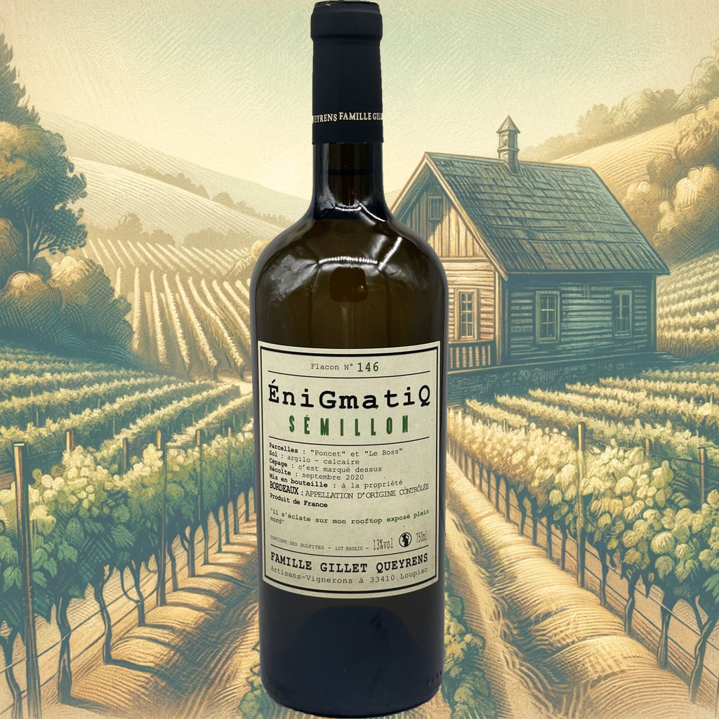 Château Grand Peyruchet - EniGmatiQ - 2021 - Vin Blanc sec de Bordeaux