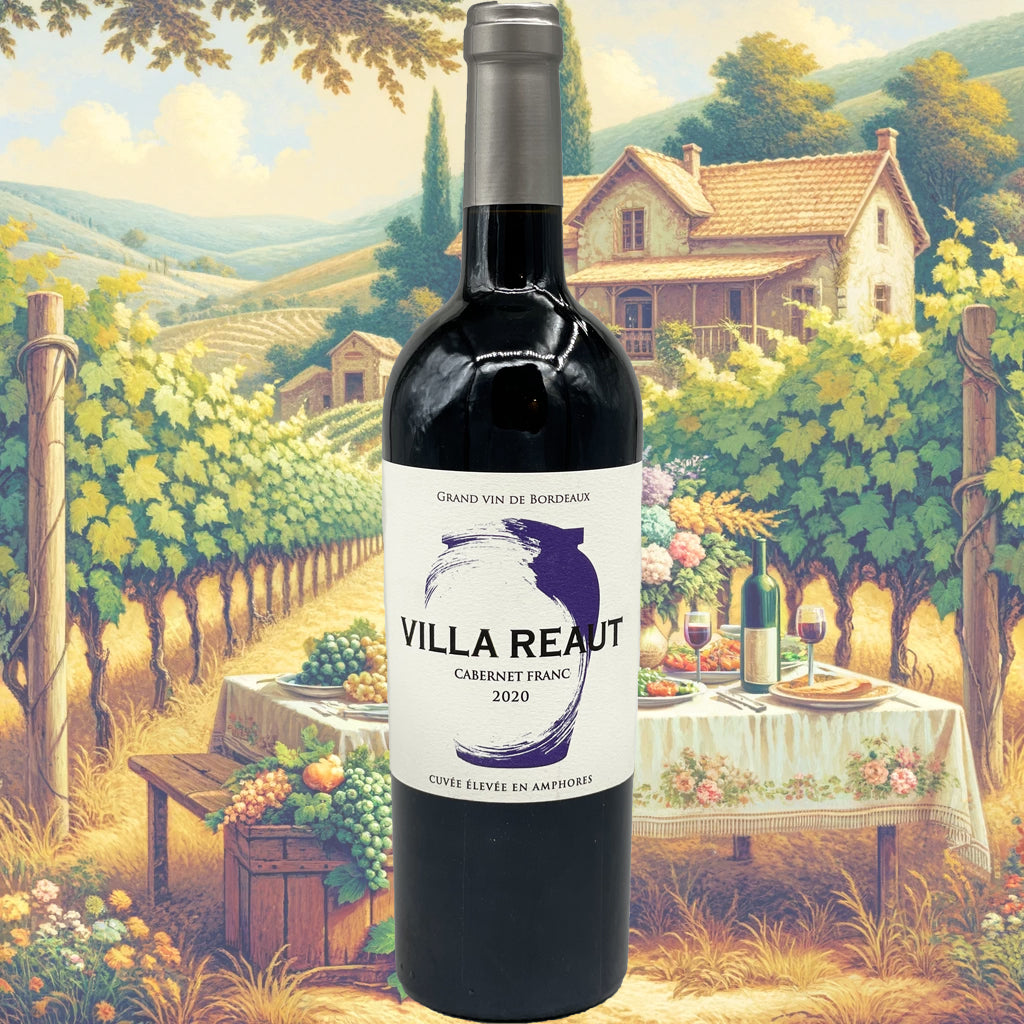 Château Réaut - Villa Réaut Cabernet Franc - 2020 - Vin de Cadillac Côtes de Bordeaux