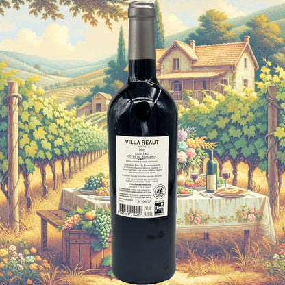 Château Réaut - Villa Réaut Merlot - 2020 - Vin de Cadillac Côtes de Bordeaux