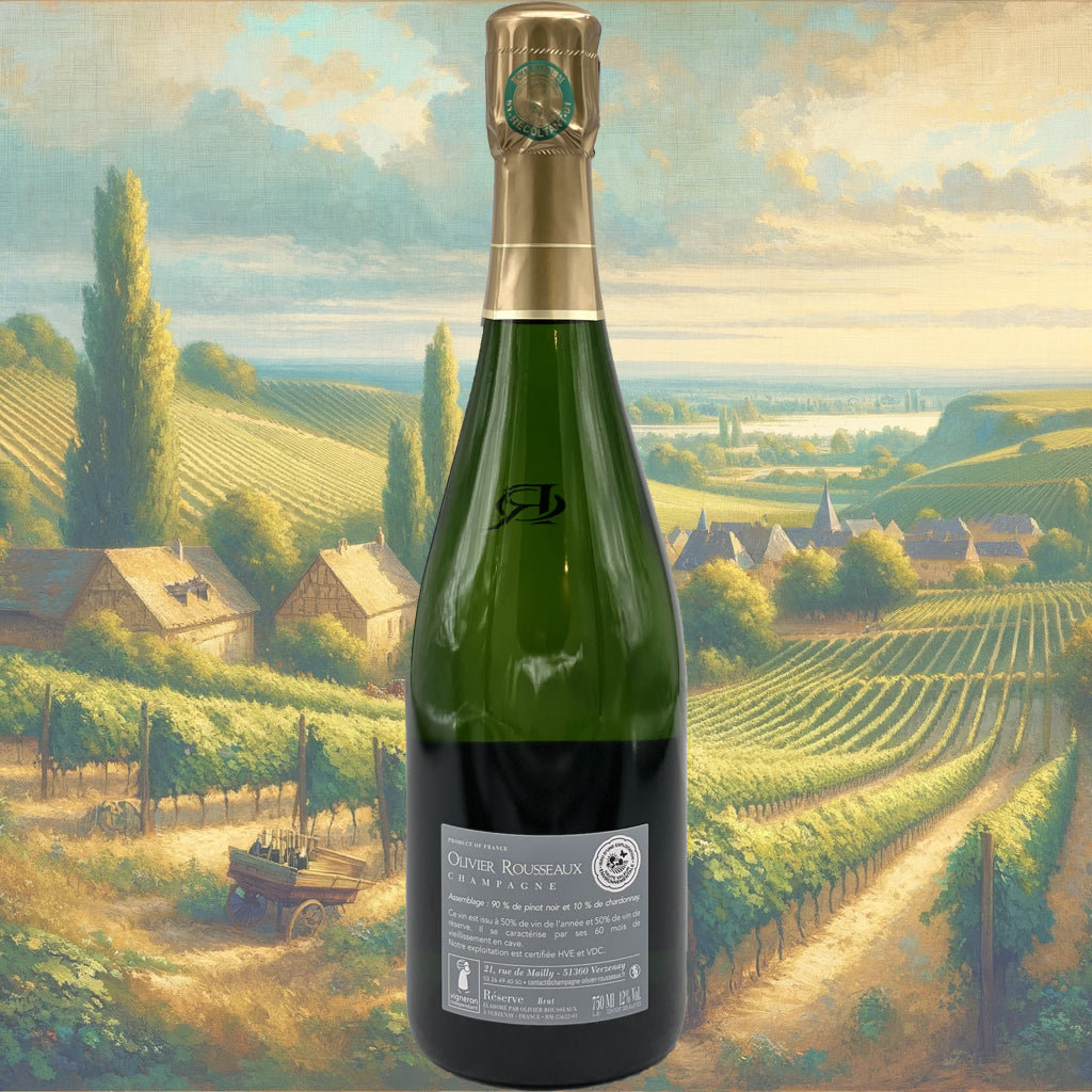 Olivier Rousseaux - Brut Réserve - NV - Champagne Grand Cru