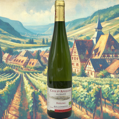 Clos Ste Apolline - Alsace Riesling Sélection - 2017 - Vin d'Alsace