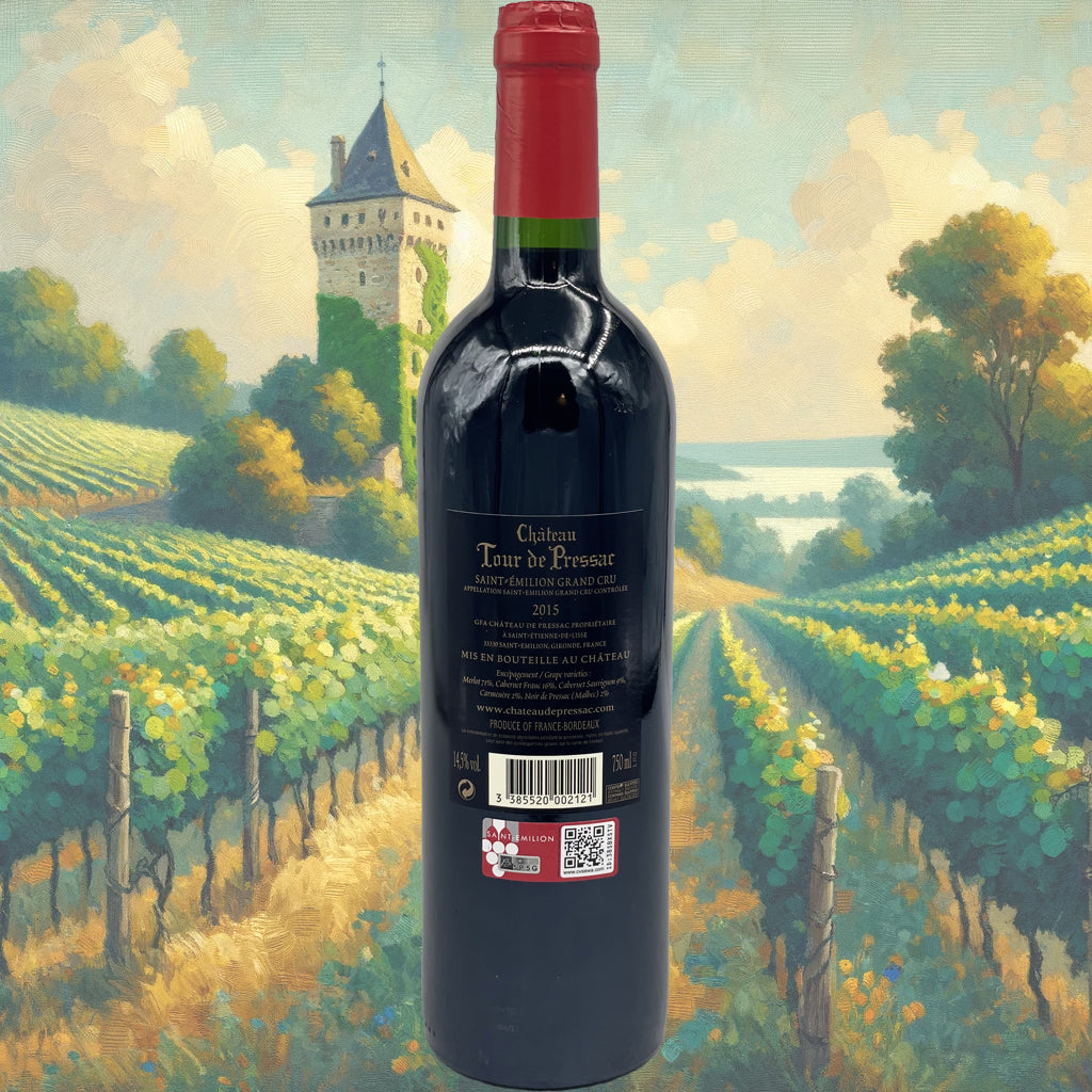 Château Tour de Pressac - 2015 - Vin de Saint-Emilion Grand Cru