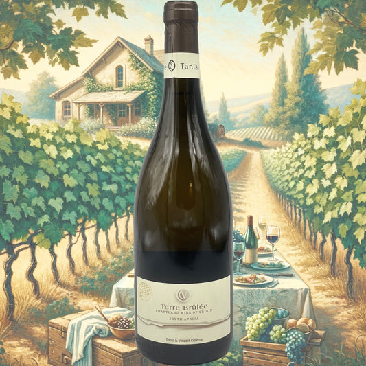 Domaine Vincent Carême - Terre Brûlée Le Blanc - 2019 - Swartland - Vin d'Afrique du Sud