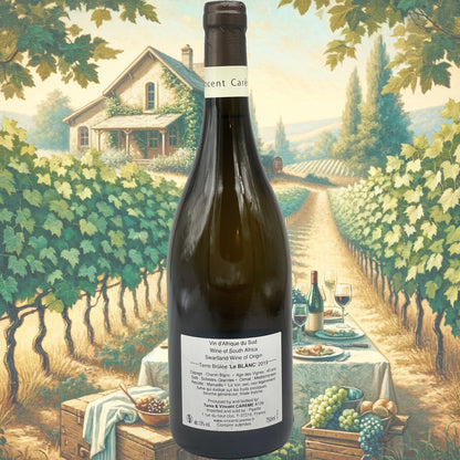 Domaine Vincent Carême - Terre Brûlée Le Blanc - 2019 - Swartland - Vin d'Afrique du Sud